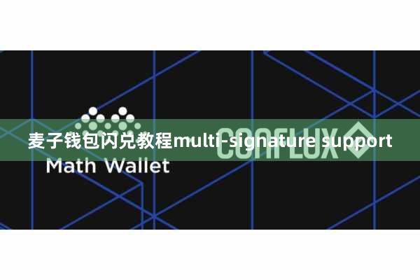 麦子钱包闪兑教程multi-signature support