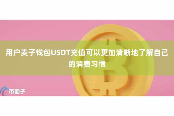 用户麦子钱包USDT充值可以更加清晰地了解自己的消费习惯